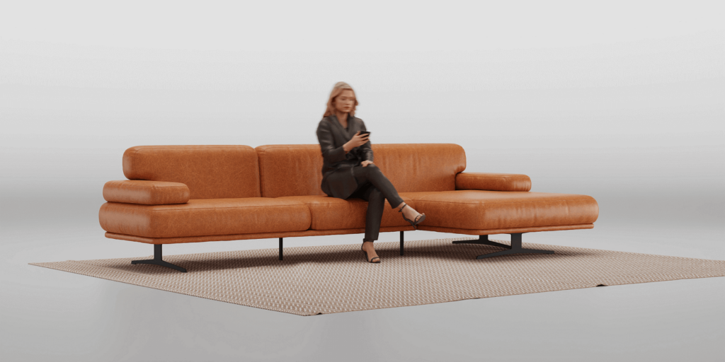 sofa Modena 3 Lugares